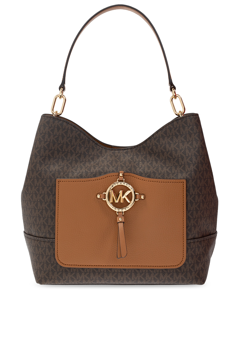 SchaferandweinerShops Australia Brown Amy Large handbag Michael Michael Kors Bally monogram pattern crossbody bag